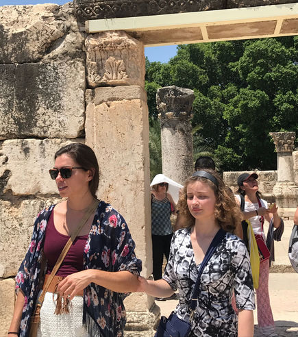 Walking With A Sighted Guide In Israel
